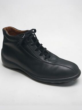 Tod’s Men’s Black Leather Gommino Driving Sneakers UK 8 US 9